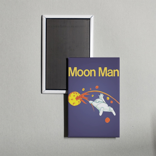 Moon Man Mini Movie Fridge Magnet