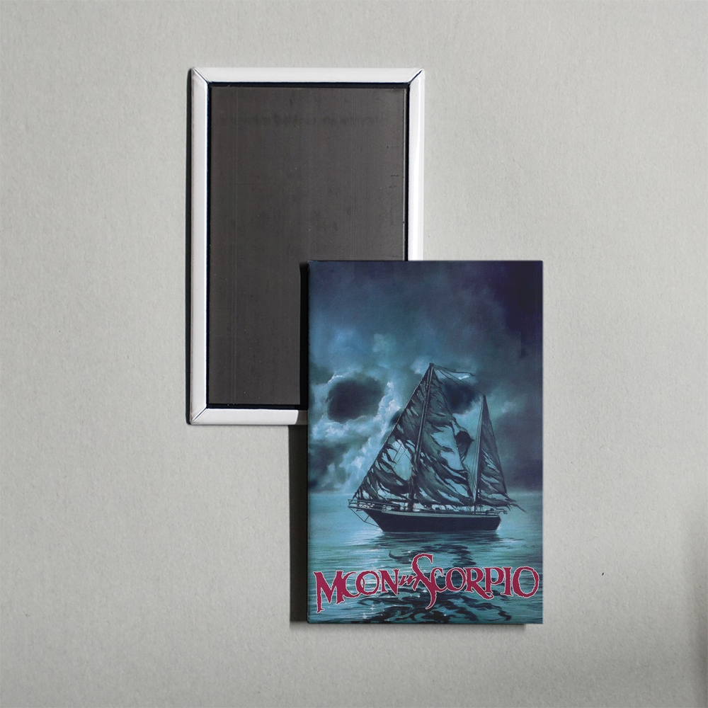 Moon in Scorpio Mini Movie Fridge Magnet