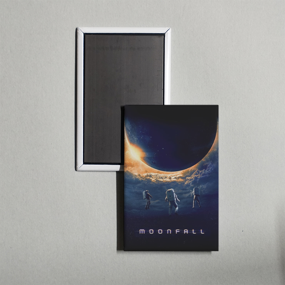 Moonfall Mini Movie Fridge Magnet