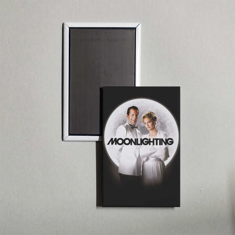 Moonlighting TV Show Fridge Magnet