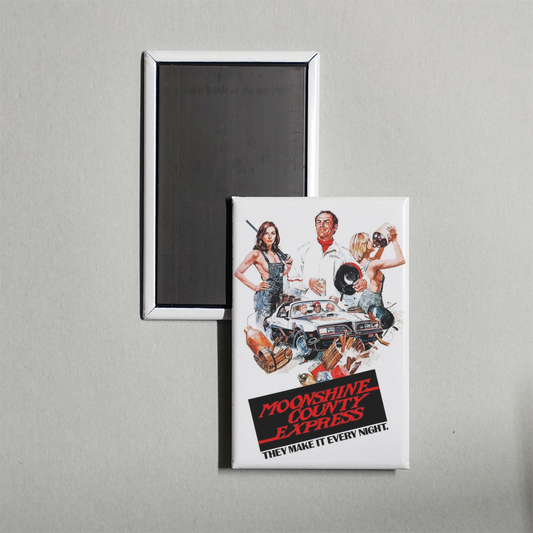 Moonshine County Express Mini Movie Fridge Magnet