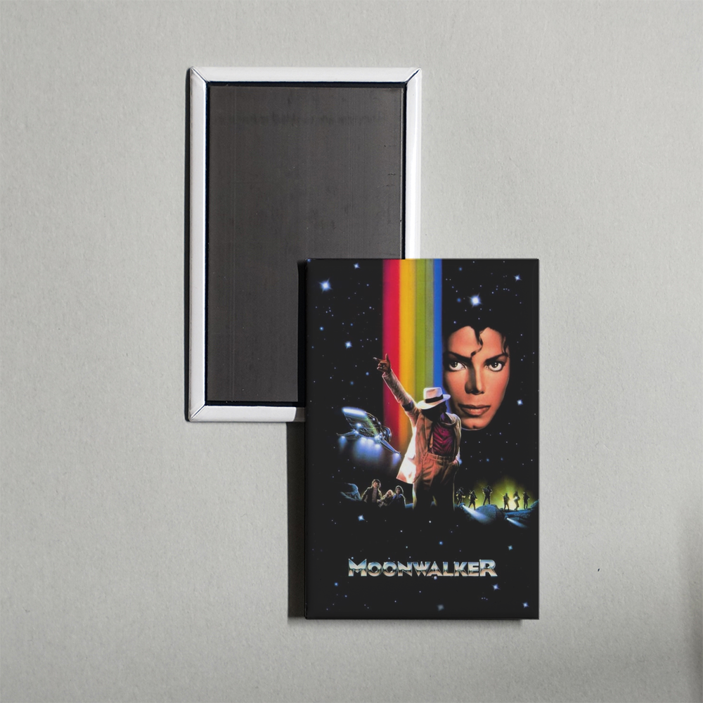 Moonwalker Mini Movie Fridge Magnet