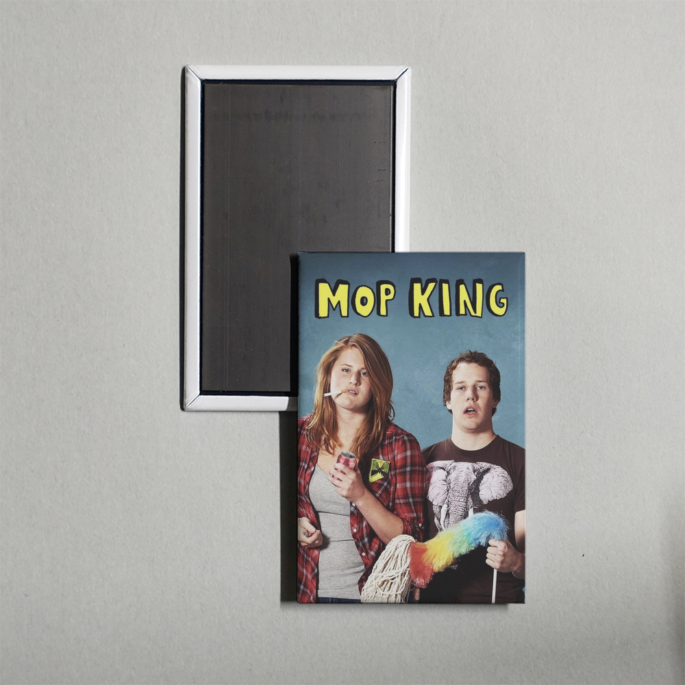 Mop King Mini Movie Fridge Magnet
