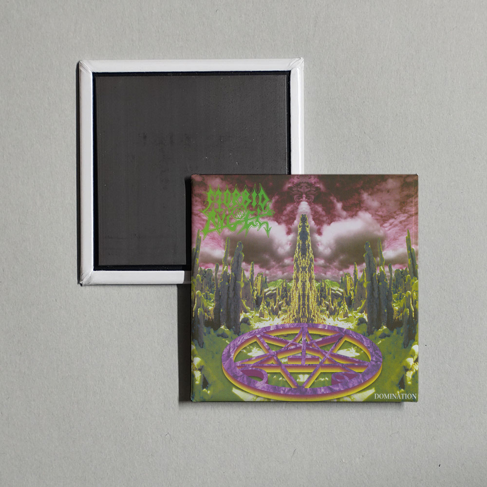 Morbid Angel - Domination Album Cover Fridge Magnet