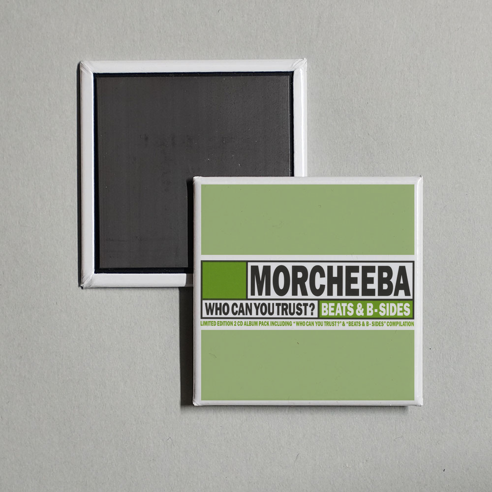 Morcheeba - Who Can You Trust  Beats & B-Sides Album Cover Fridge Magnet