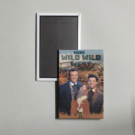 More Wild Wild West Mini Movie Fridge Magnet