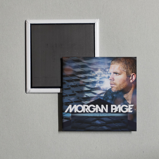 Morgan Page - DC to Light Album Cover Fridge Magnet