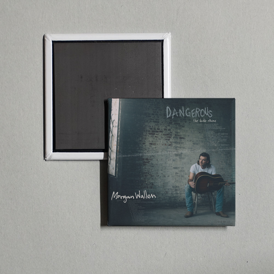 Morgan Wallen - Dangerous The Double Album Album Cover Fridge Magnet