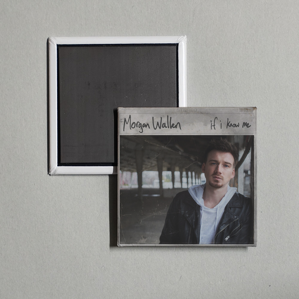 Morgan Wallen - If I Know Me Album Cover Fridge Magnet