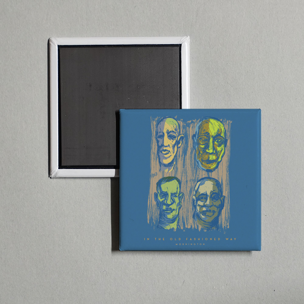Mornington - In The Old Fashioned Way Album Cover Fridge Magnet
