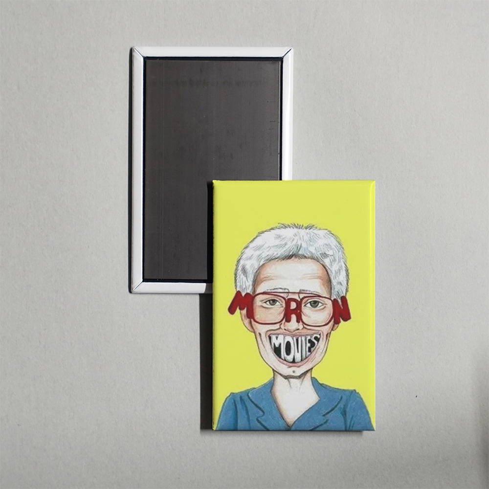 Moron Movies Mini Movie Fridge Magnet