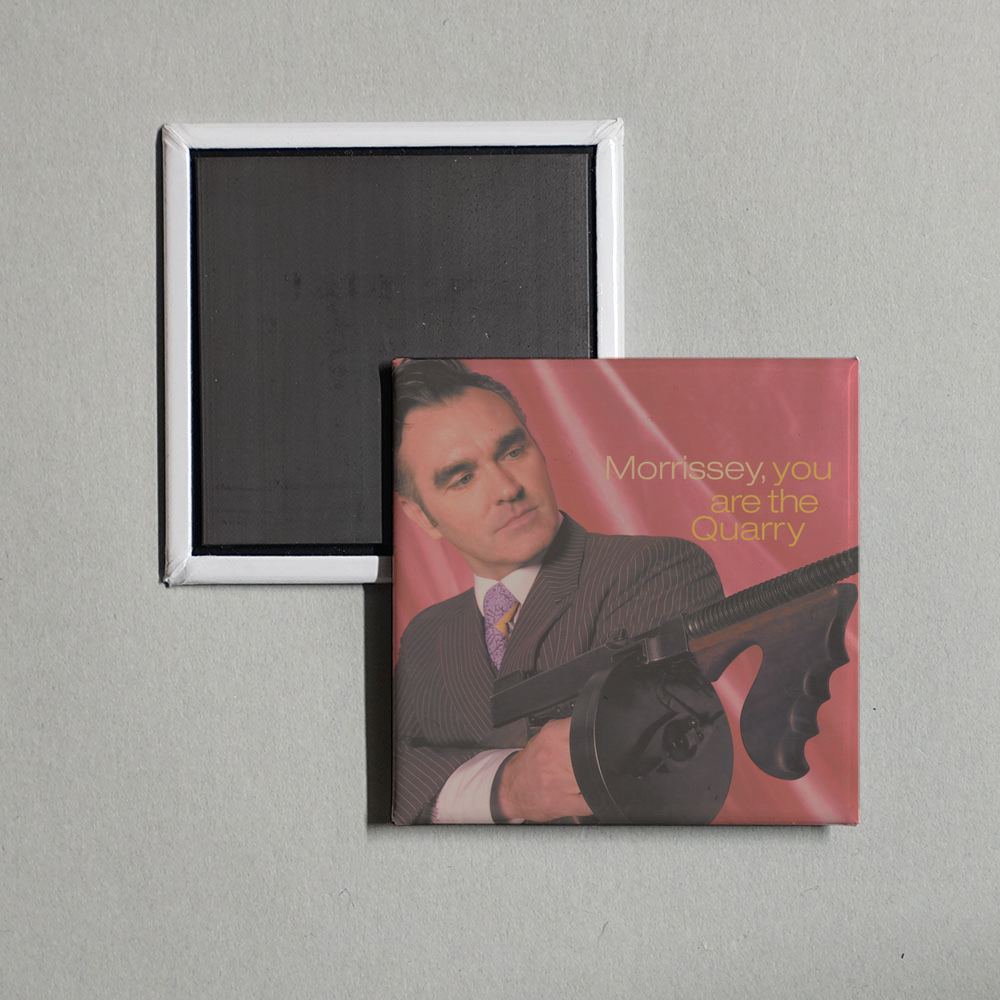 Morrissey - You Are the Quarry Album Cover Fridge Magnet