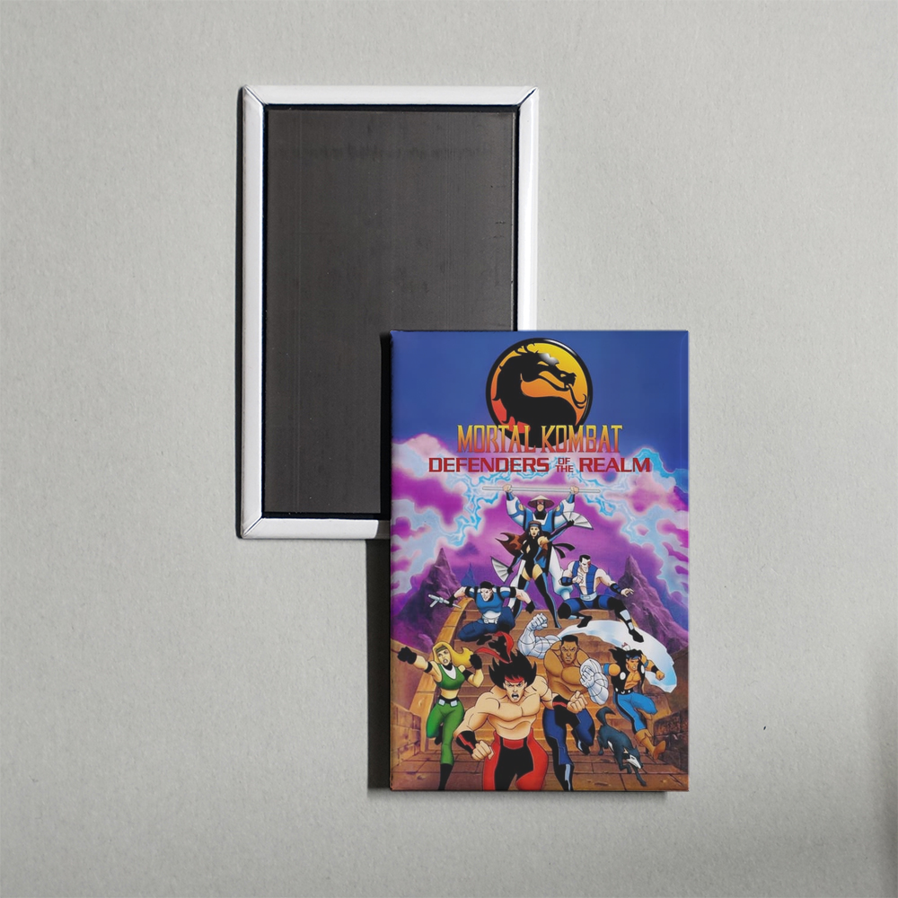 Mortal Kombat Defenders of the Realm TV Show Fridge Magnet