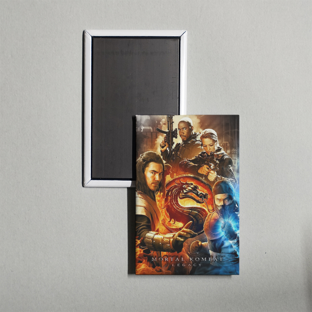 Mortal Kombat Legacy TV Show Fridge Magnet