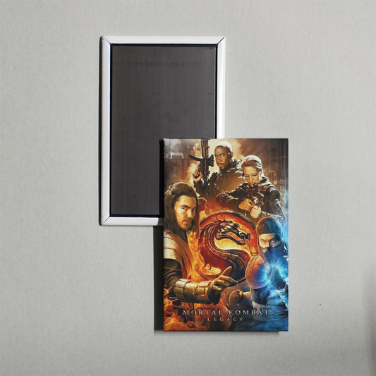 Mortal Kombat Legacy TV Show Fridge Magnet
