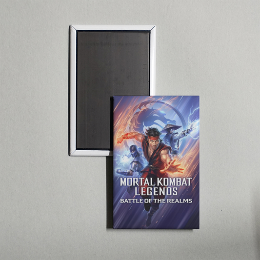 Mortal Kombat Legends Battle of the Realms Mini Movie Fridge Magnet