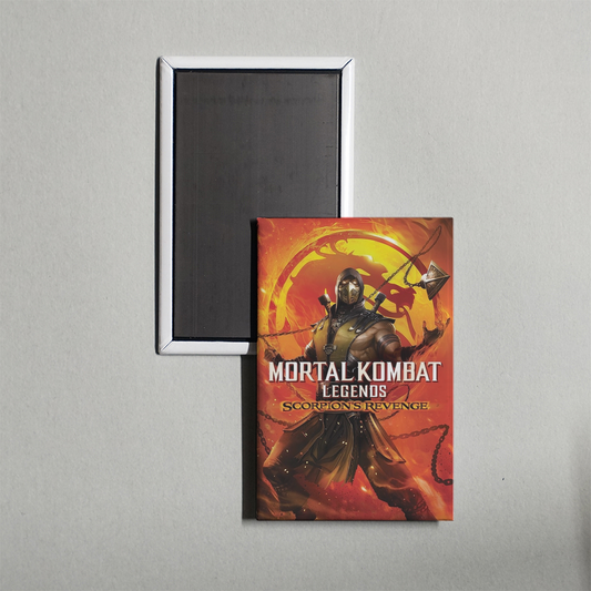 Mortal Kombat Legends Scorpion's Revenge Mini Movie Fridge Magnet