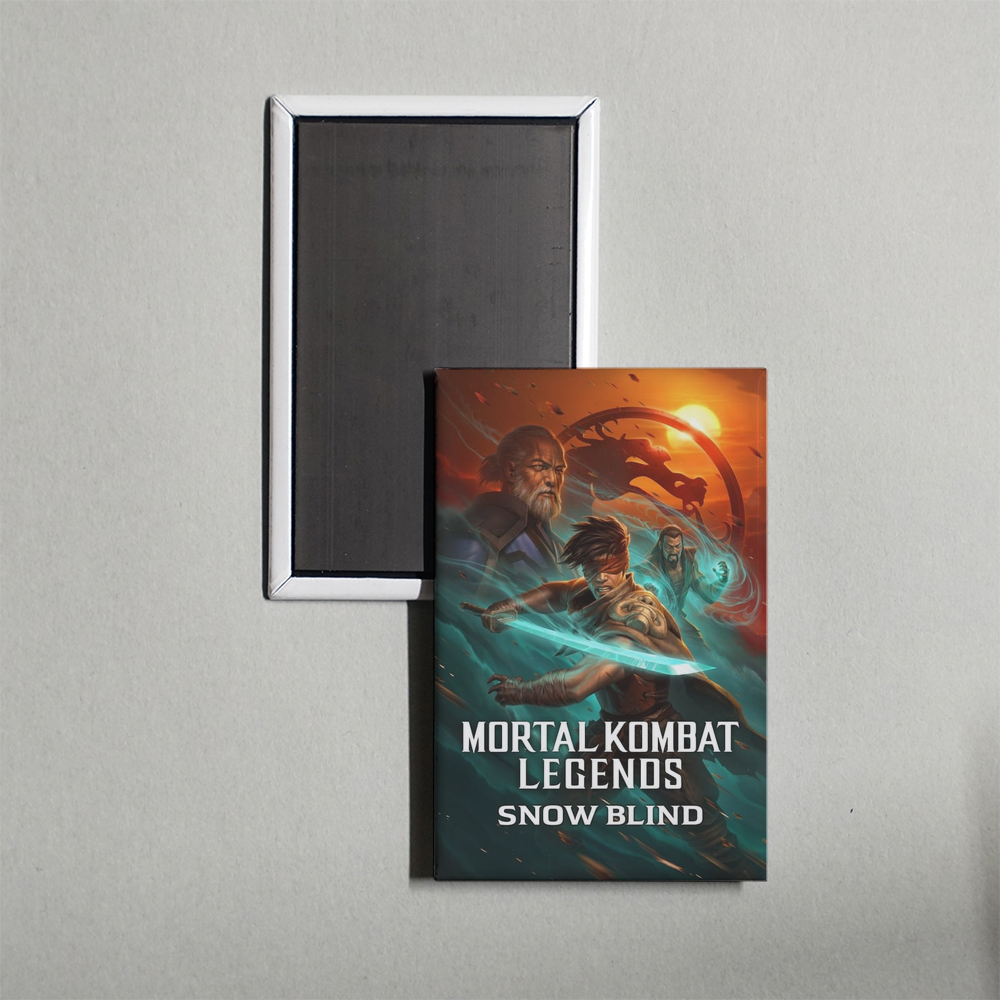 Mortal Kombat Legends Snow Blind Mini Movie Fridge Magnet
