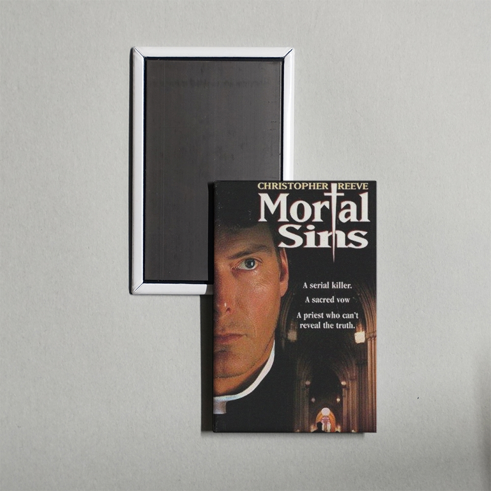 Mortal Sins Mini Movie Fridge Magnet