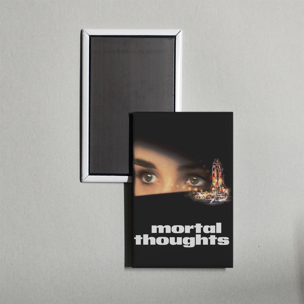 Mortal Thoughts Mini Movie Fridge Magnet