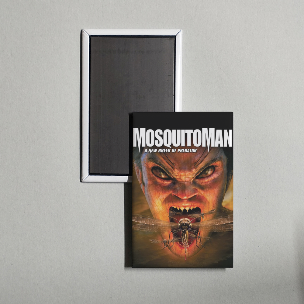 Mosquito Man Mini Movie Fridge Magnet