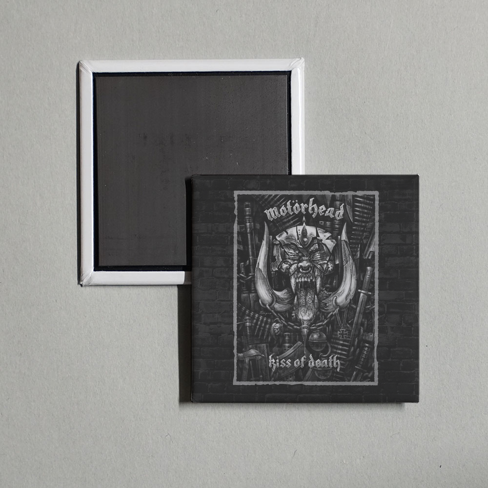 Motörhead - Kiss of Death Album Cover Fridge Magnet