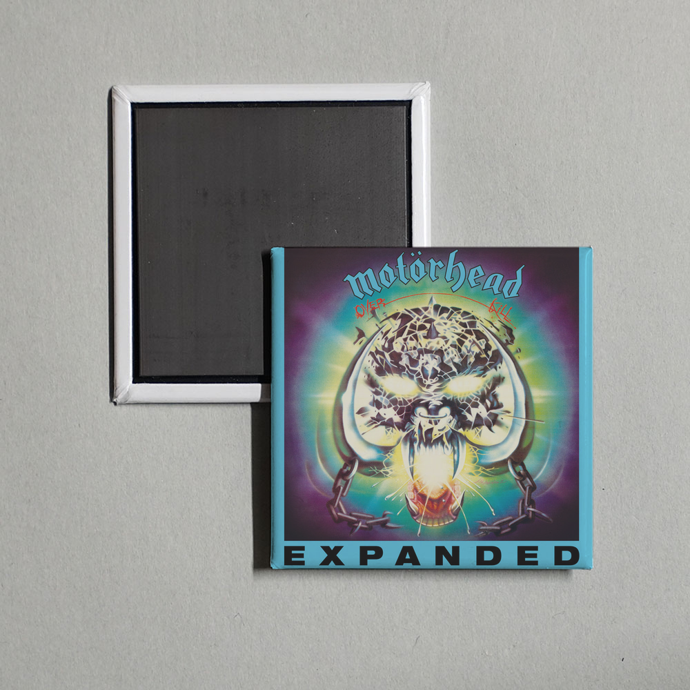 Motörhead - Overkill (Expanded Edition) Album Cover Fridge Magnet