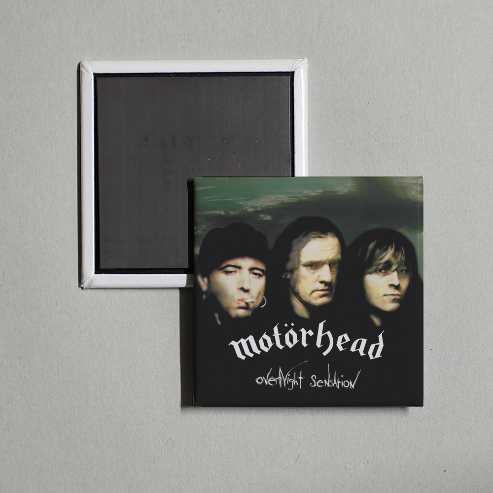 Motörhead - Overnight Sensation Album Cover Fridge Magnet