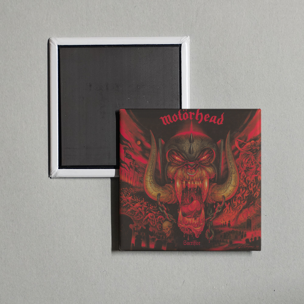 Motörhead - Sacrifice Album Cover Fridge Magnet