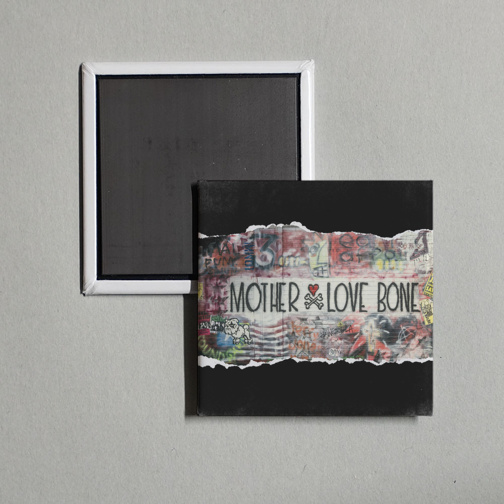 Mother Love Bone - On Earth As It Is The Complete Works Album Cover Fridge Magnet