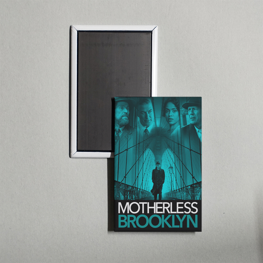 Motherless Brooklyn Mini Movie Fridge Magnet