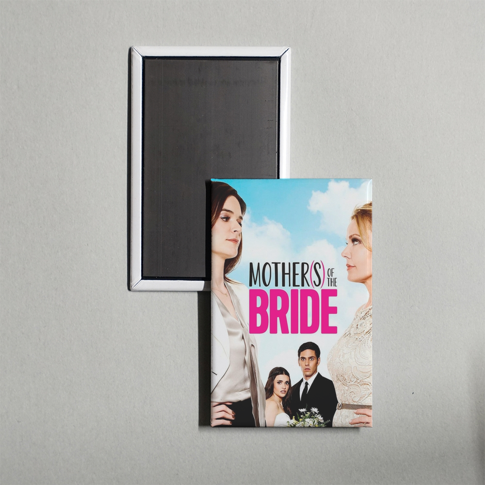 Mothers of the Bride Mini Movie Fridge Magnet