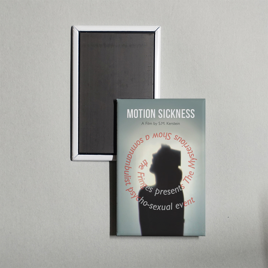 Motion Sickness Mini Movie Fridge Magnet