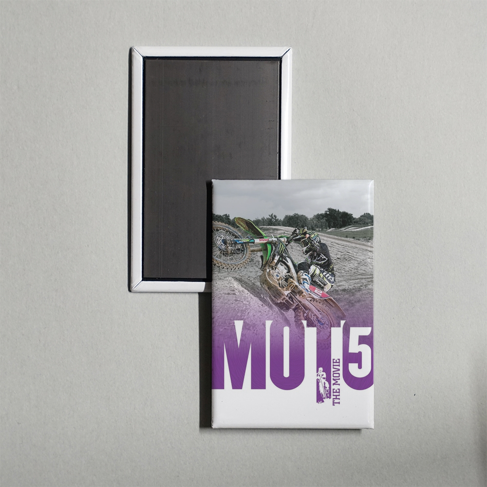 Moto 5 The Movie Mini Movie Fridge Magnet