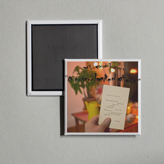 Mount Eerie - A Crow Looked at Me Album Cover Fridge Magnet