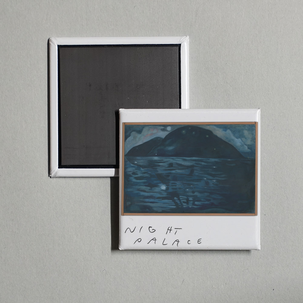 Mount Eerie - Night Palace Album Cover Fridge Magnet