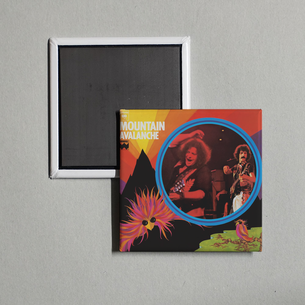 Mountain - Avalanche Album Cover Fridge Magnet