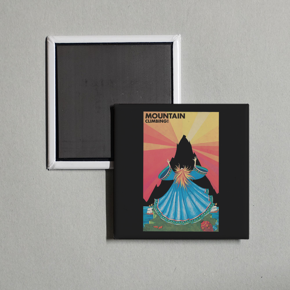 Mountain - Climbing! Album Cover Fridge Magnet
