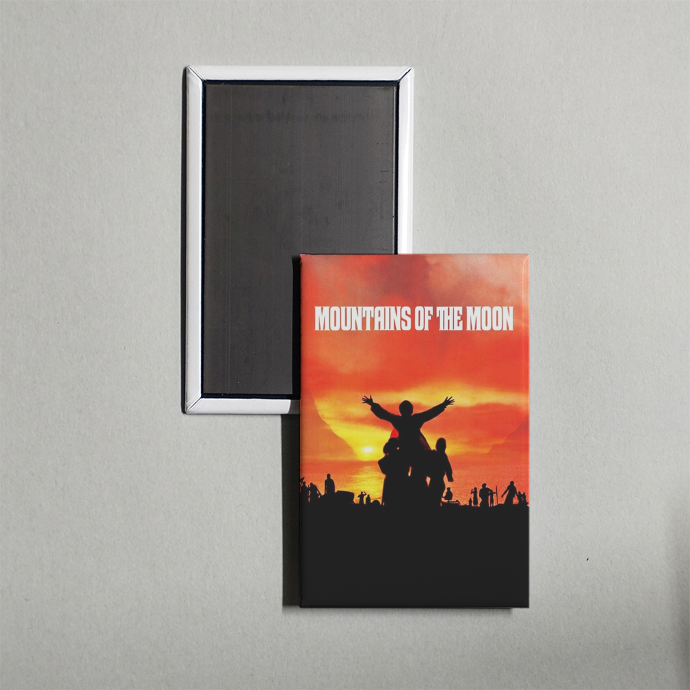 Mountains of the Moon Mini Movie Fridge Magnet