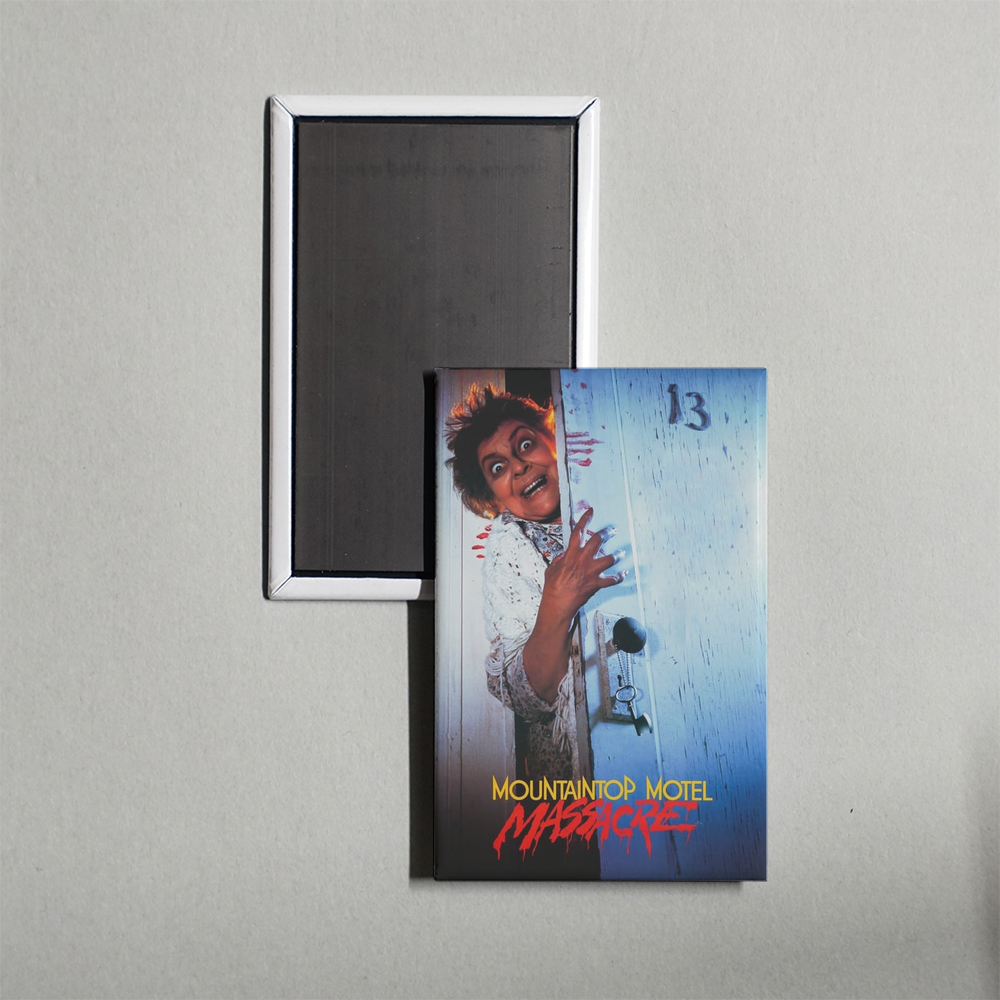 Mountaintop Motel Massacre Mini Movie Fridge Magnet