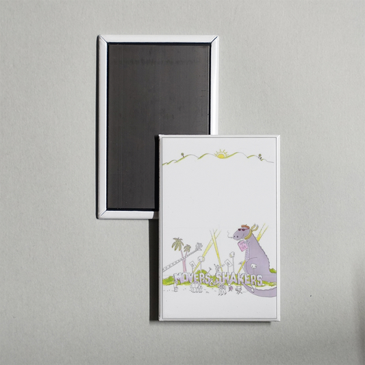 Movers & Shakers Mini Movie Fridge Magnet