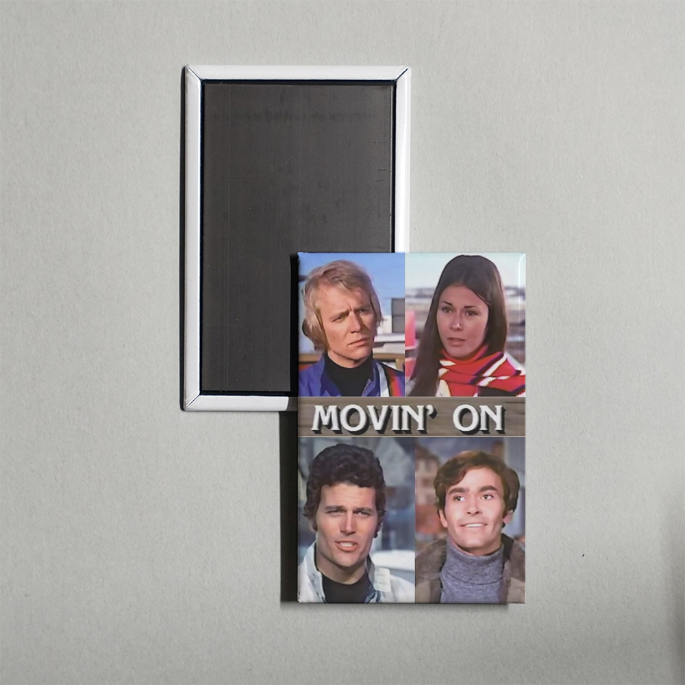 Movin' On Mini Movie Fridge Magnet
