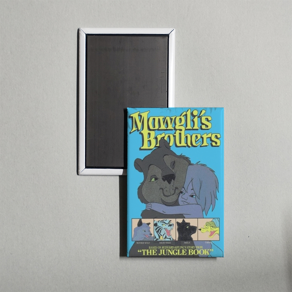 Mowgli's Brothers Mini Movie Fridge Magnet