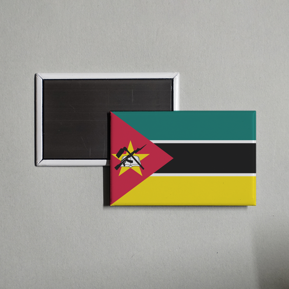 Mozambique Flag Fridge Magnet