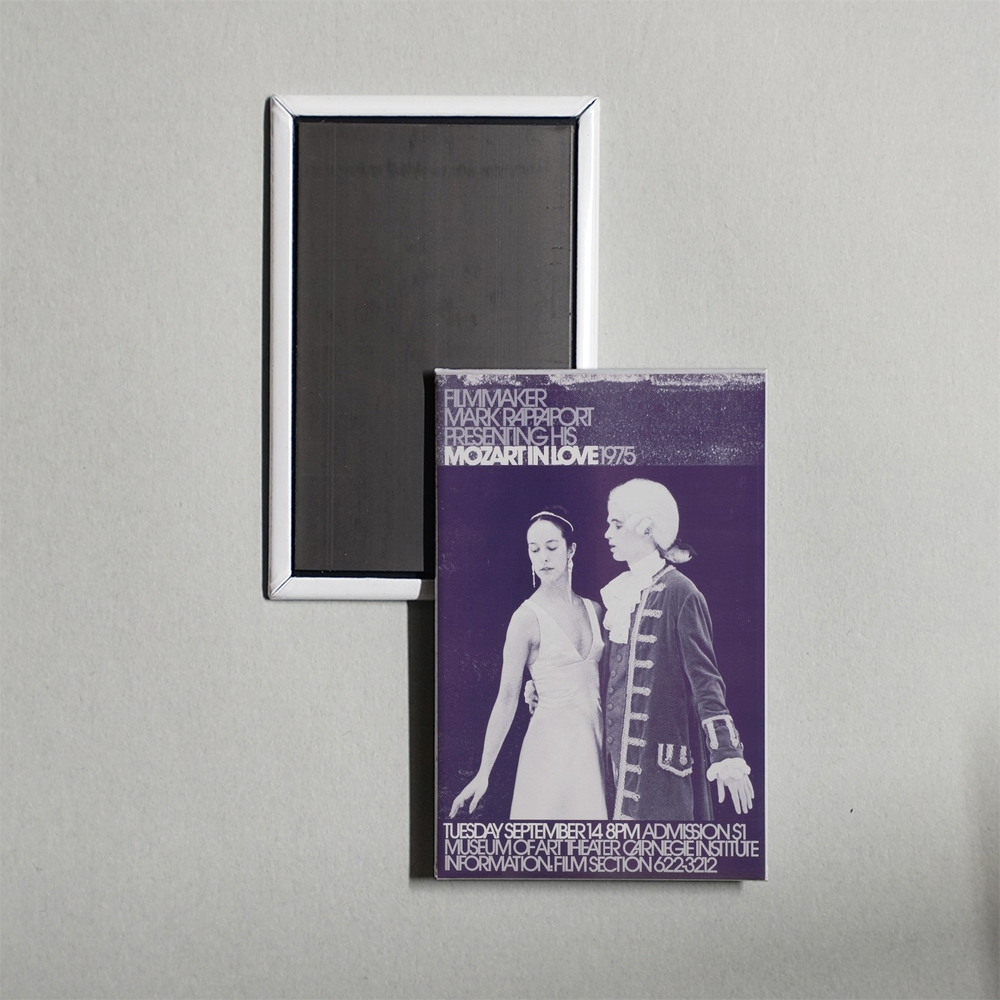 Mozart in Love Mini Movie Fridge Magnet