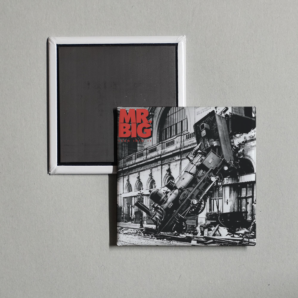 Mr. Big - Lean Into It (30th Anniversary Edition) Album Cover Fridge Magnet