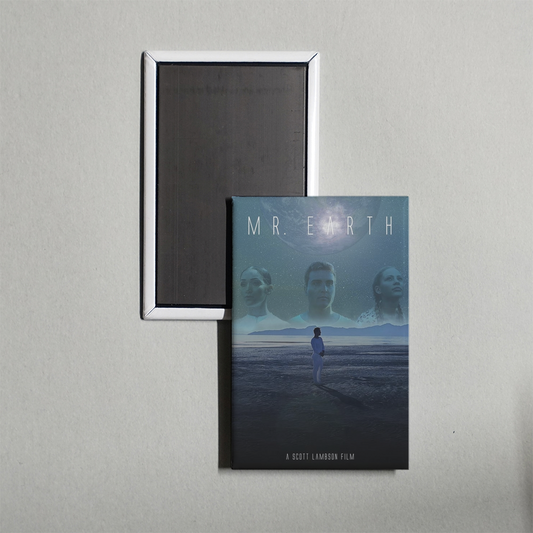 Mr. Earth Mini Movie Fridge Magnet