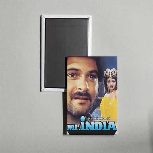 Mr. India Mini Movie Fridge Magnet