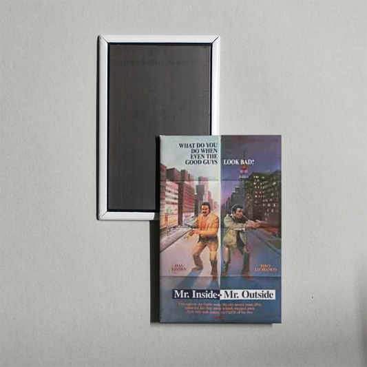 Mr. InsideMr. Outside Mini Movie Fridge Magnet
