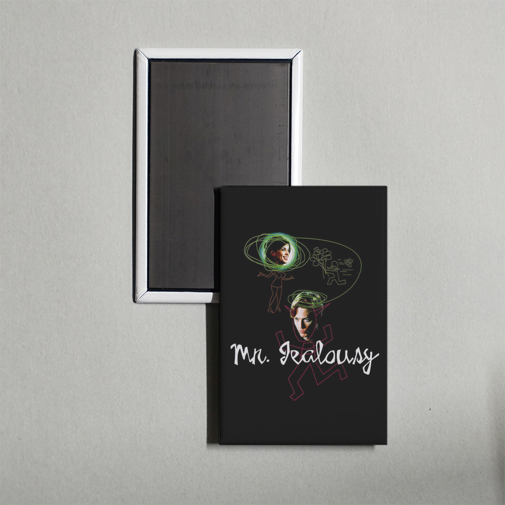 Mr. Jealousy Mini Movie Fridge Magnet